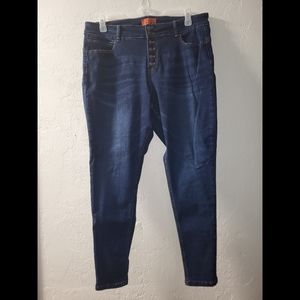 Wax Jean Butt I Love You Size 18